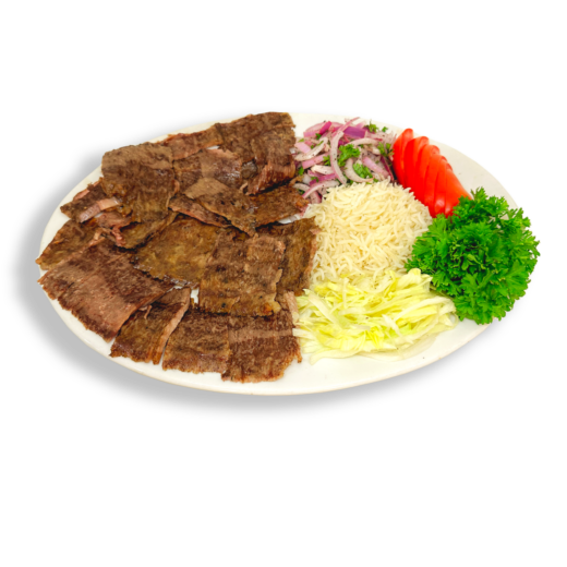 LAMB DONER KEBAB PLATE