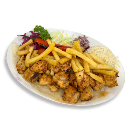 500GR CHICKEN SKEWERS PLATTER