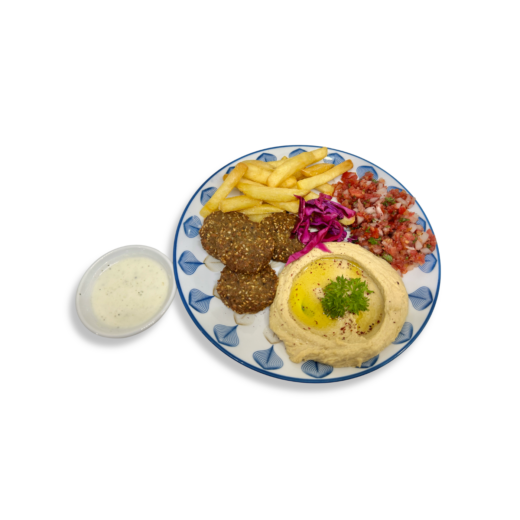 HUMMUS & FALAFEL PLATE